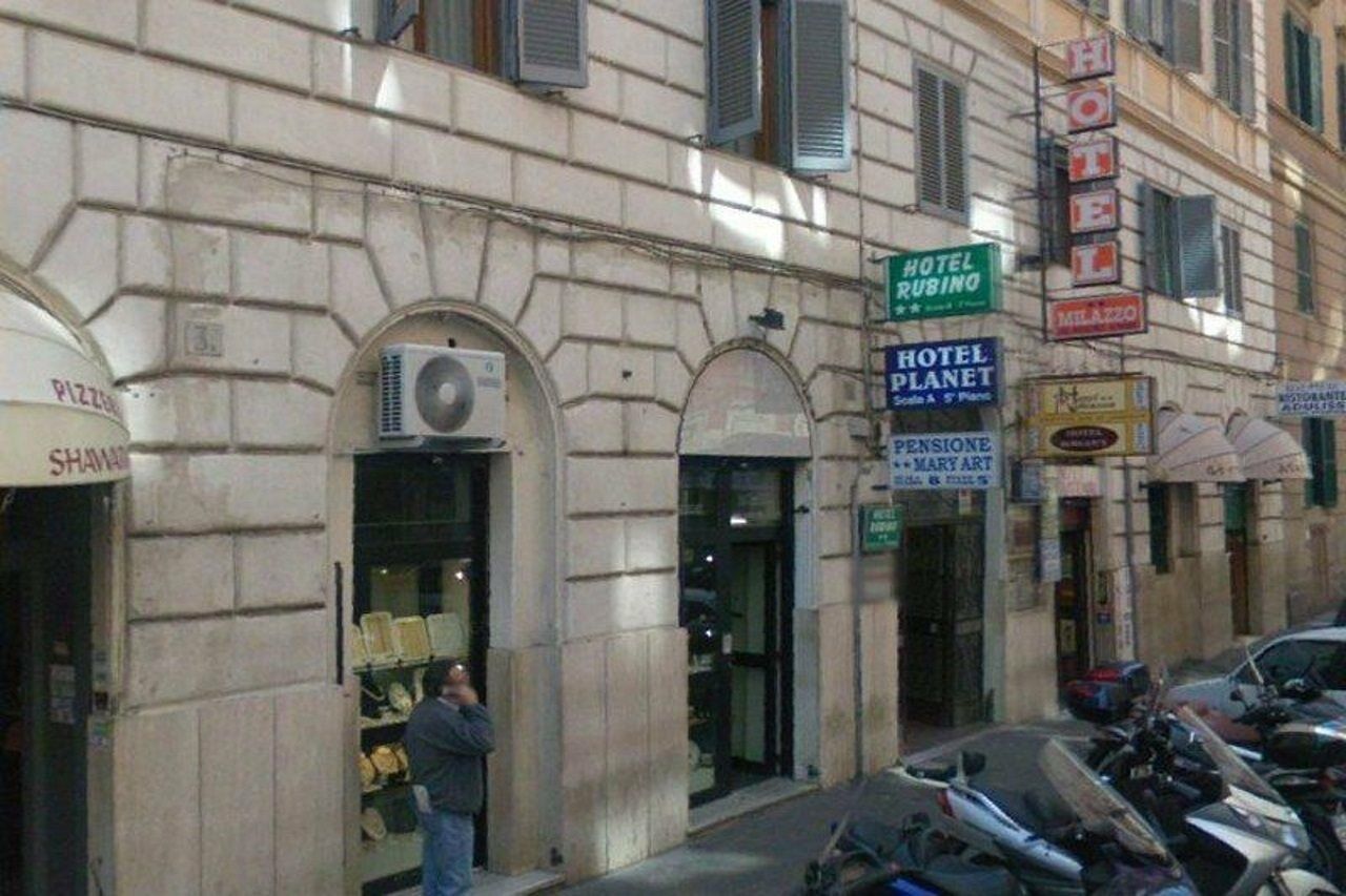 Hotel Rubino روما المظهر الخارجي الصورة